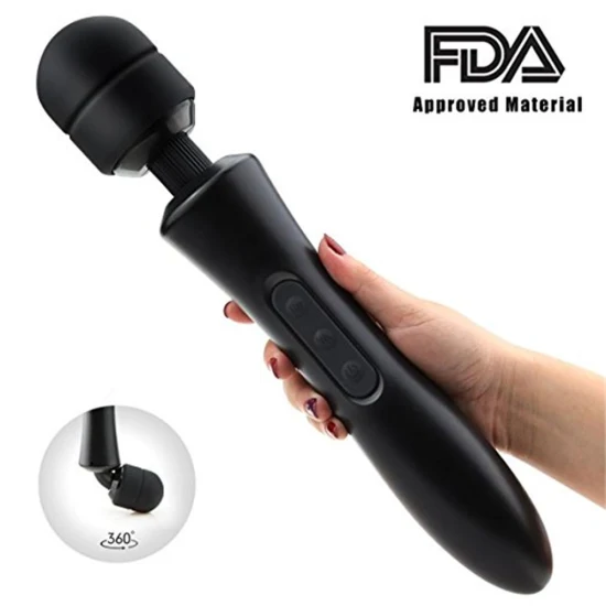 Vibromasseur sexuel puissant en Silicone, Rechargeable, grand jouet adulte, amour AV, baguette de Massage pour femmes, point G, vente en gros